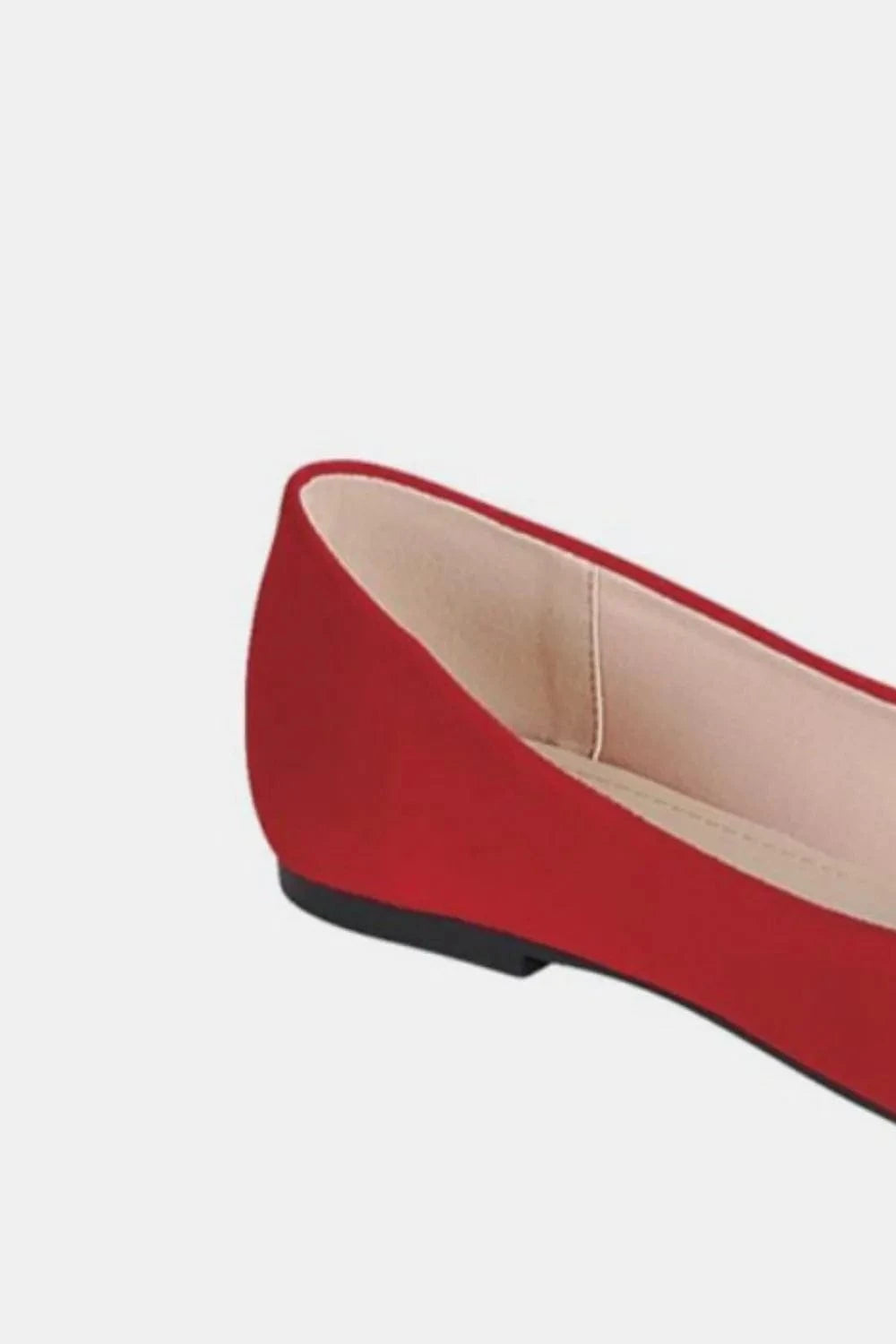 Forever Link Pointy Toe Slip On Flat Loafers - Fashorio