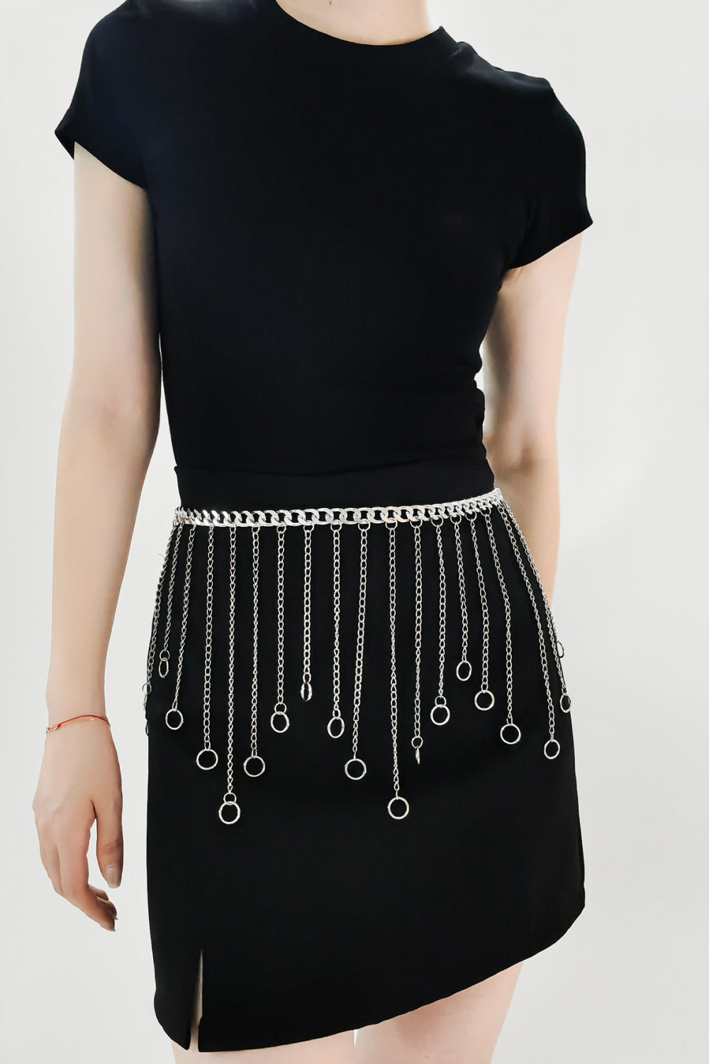 Fashorio Fringe Chain Alloy Belt