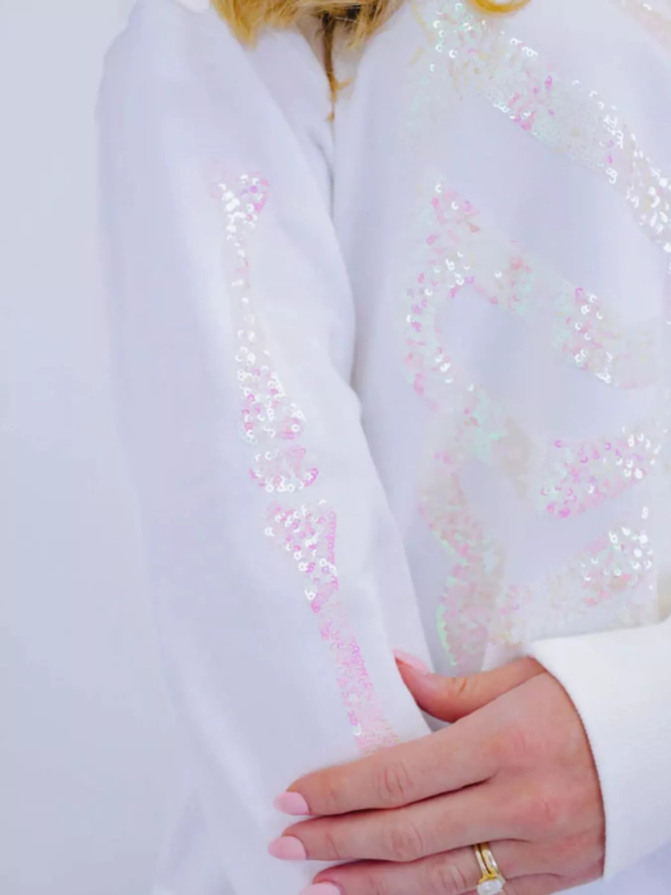 Fashorio Full Size Halloween Round Neck Long Sleeve Sweatshirt Plus Size