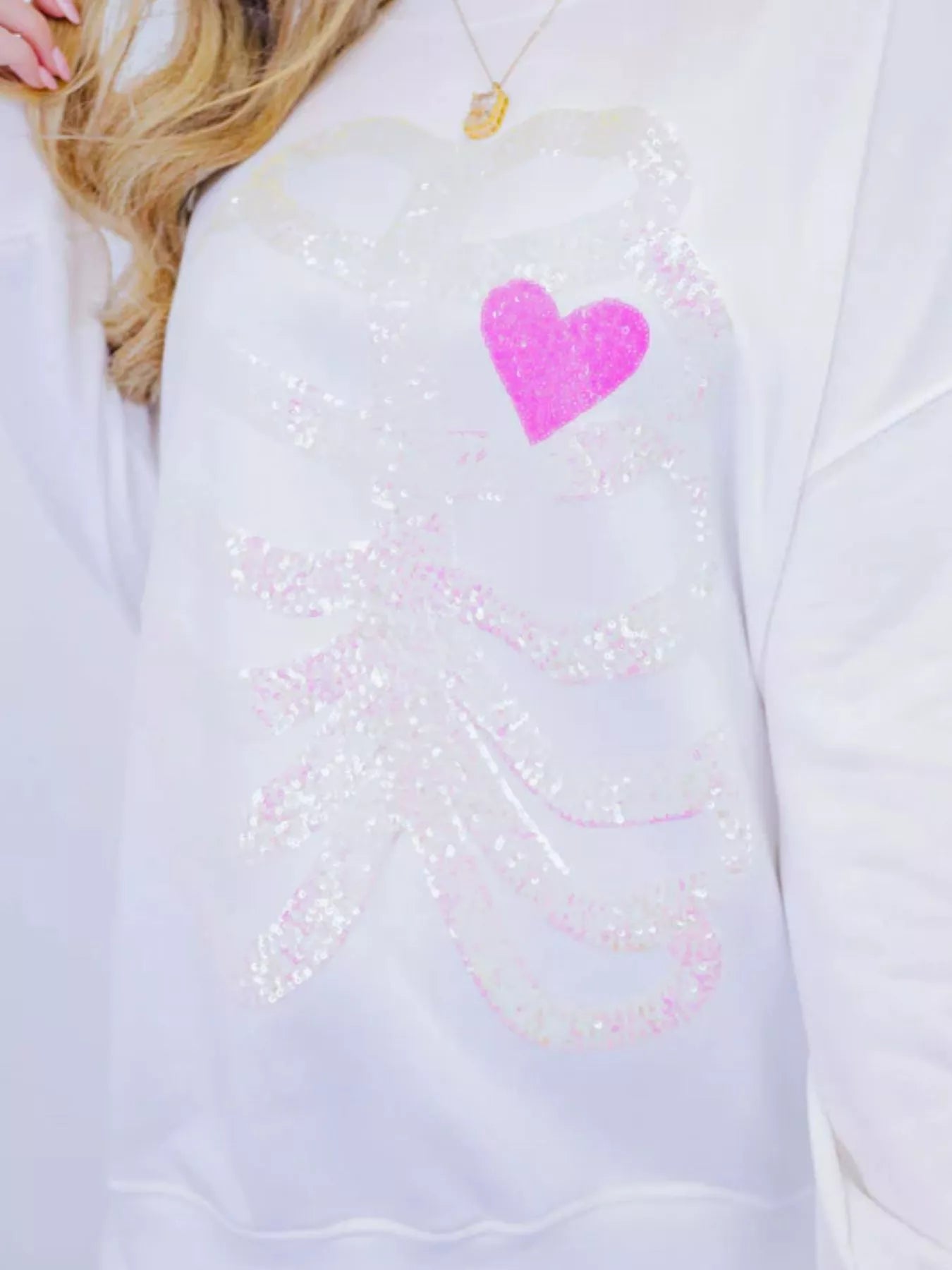 Fashorio Full Size Halloween Round Neck Long Sleeve Sweatshirt Plus Size