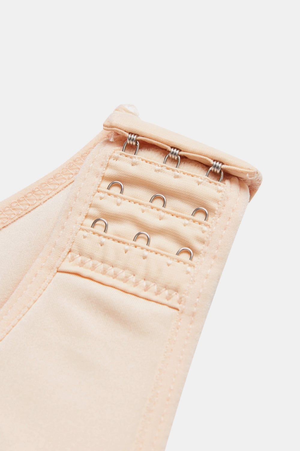 Fashorio Full Size Lace Trim Shapewear with Zipper