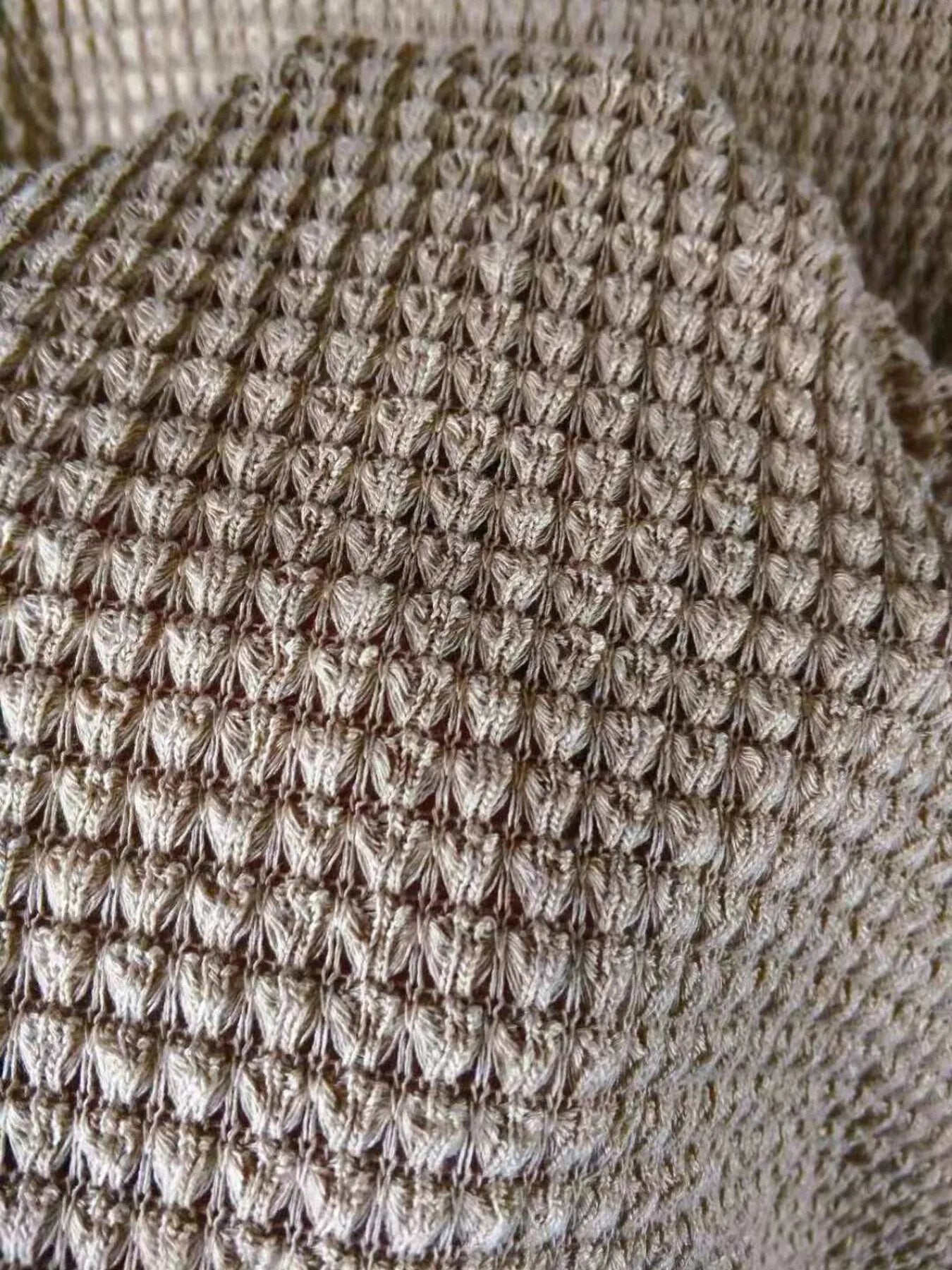 Fashorio Full Size Open Front Waffle Knit Cardigan Plus Size