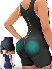 Fashorio Full Size Side Zip Up Wide Strap Shapewear