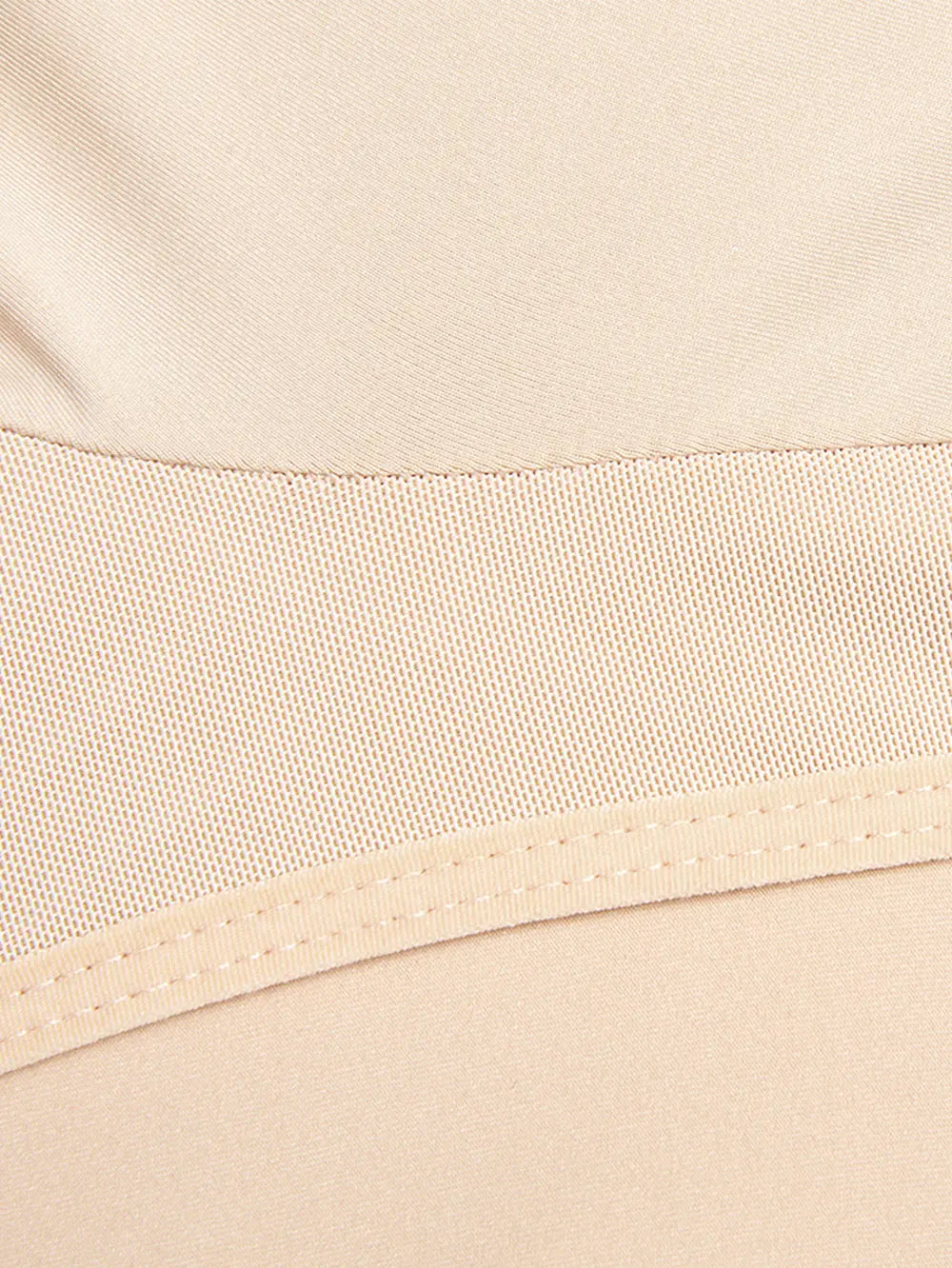 Fashorio Full Size Zip Up Lace Detail Long Sleeve Shapewear