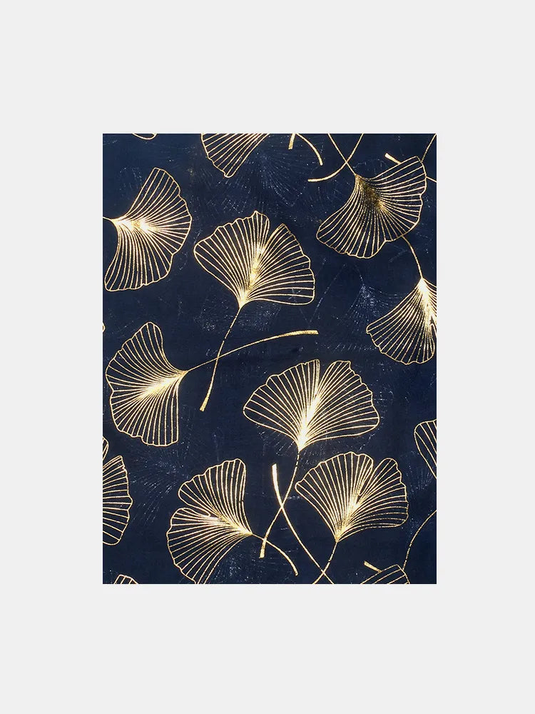 Fashorio Ginkgo Leaf Polyester Scarf