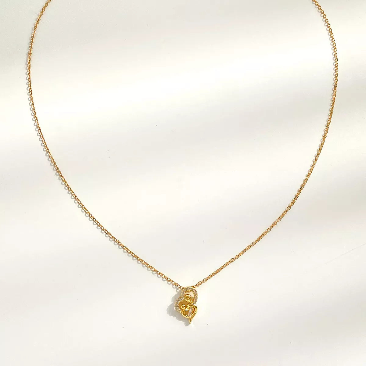 Fashorio Gold / onesize 18K Gold-Plated Pendant Necklace