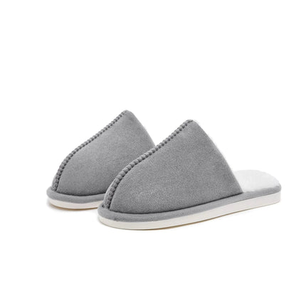 Cozy Soft Fleece Indoor Slippers Gray - Fashorio