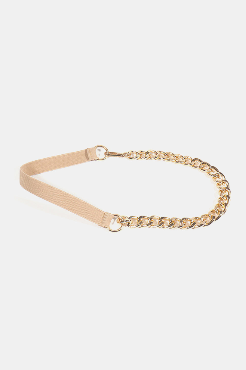 Fashorio Half Alloy Chain Elastic Belt