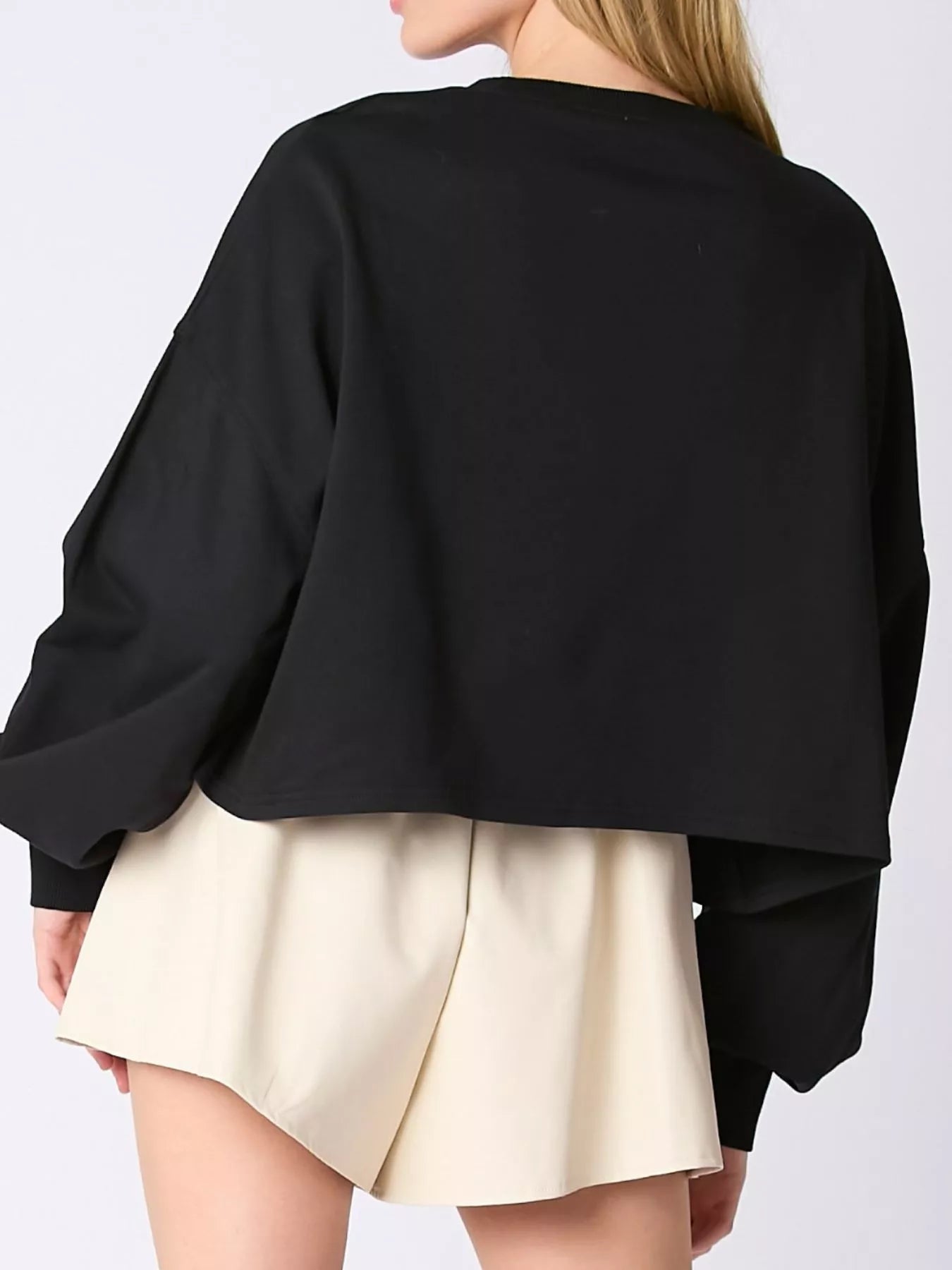 Fashorio Halloween Candy Sequin Long-Sleeve Sweatshirt