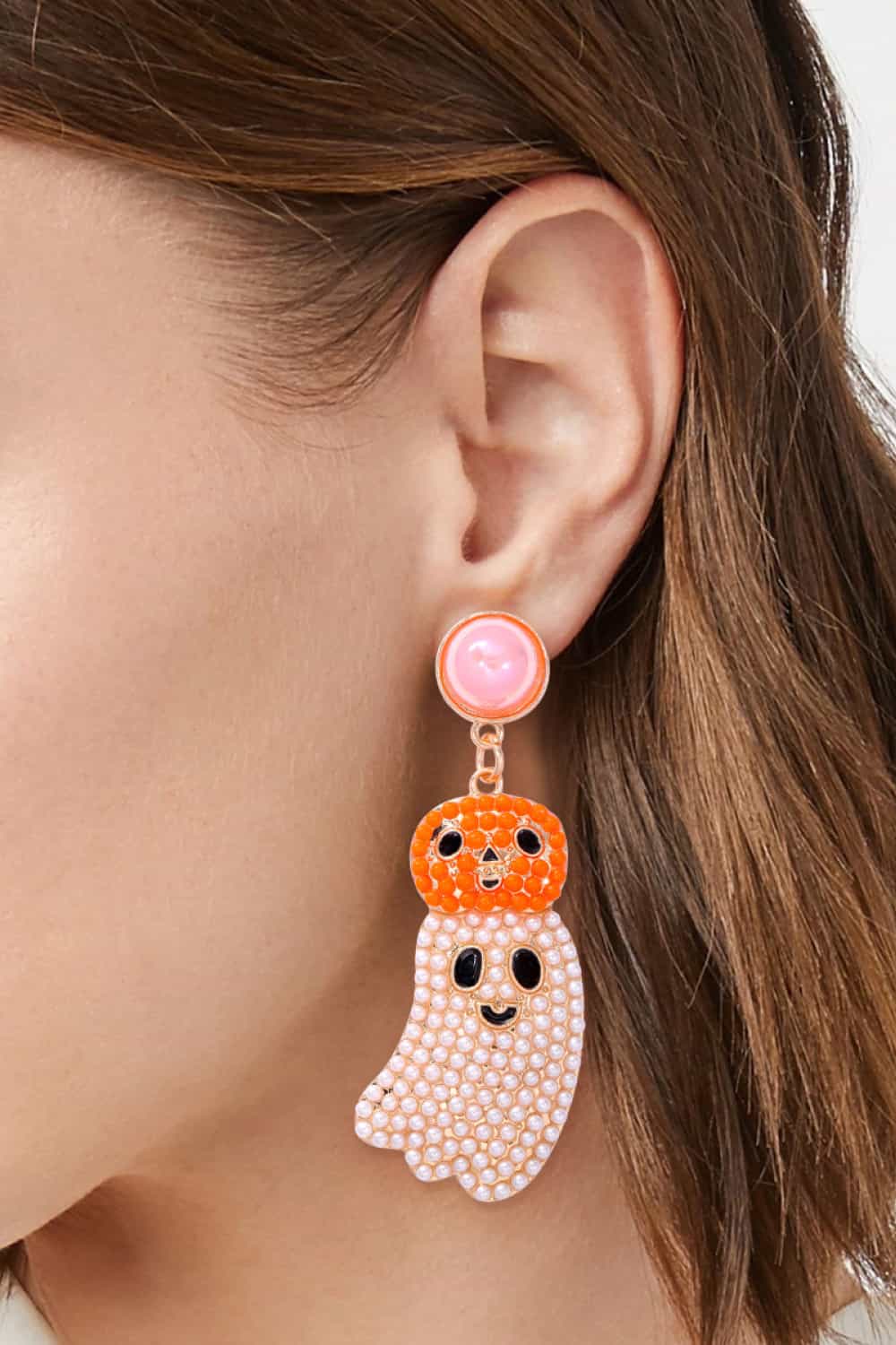 Fashorio Halloween Ghost Shape Dangle Earrings