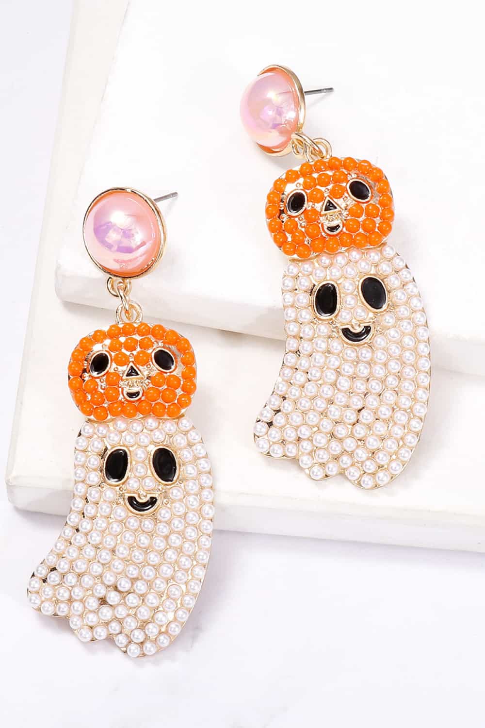 Fashorio Halloween Ghost Shape Dangle Earrings