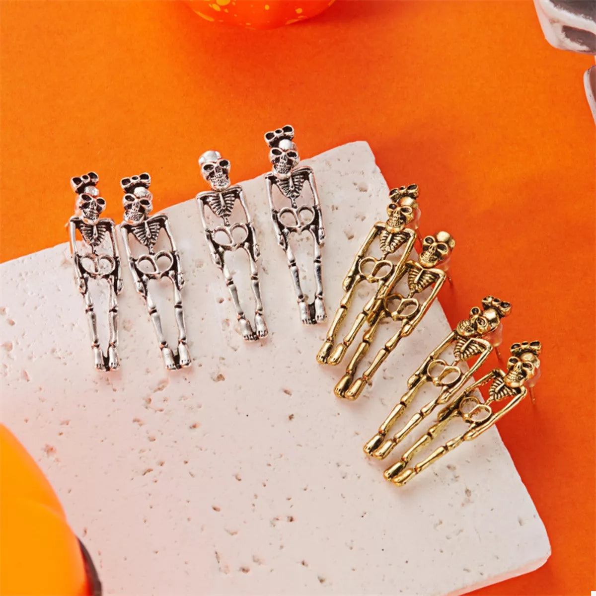 Fashorio Halloween Skeleton Drop Earrings
