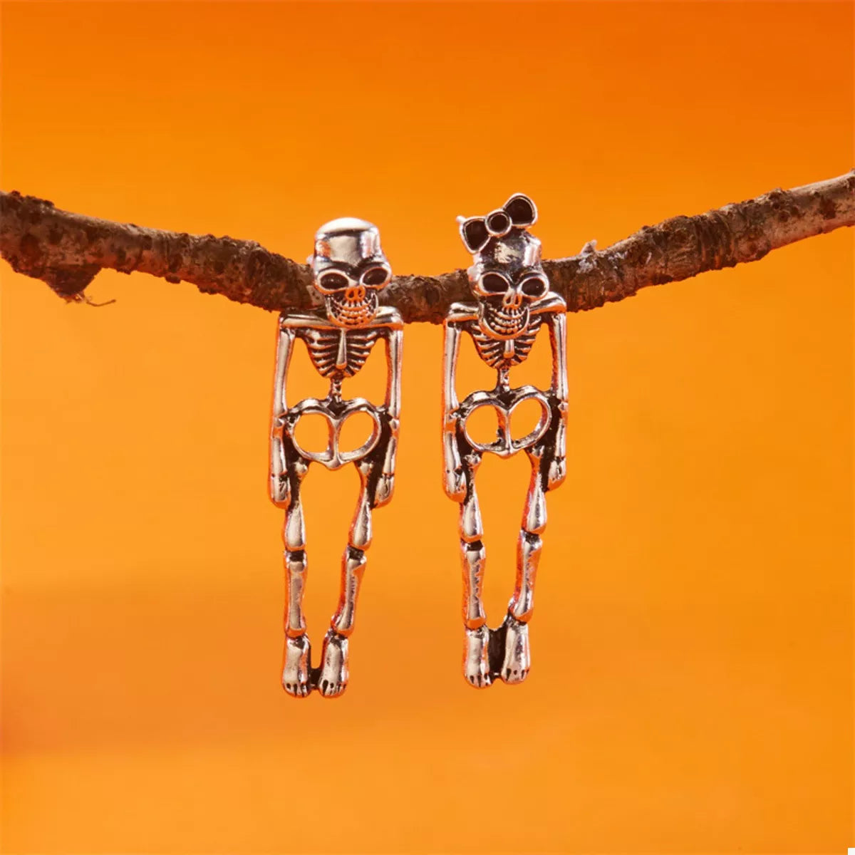 Fashorio Halloween Skeleton Drop Earrings