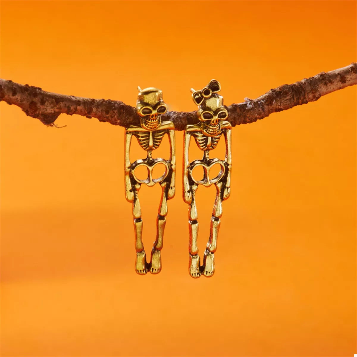 Fashorio Halloween Skeleton Drop Earrings