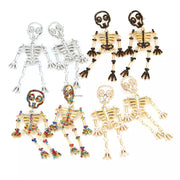 Fashorio Halloween Skeleton Statement Earrings