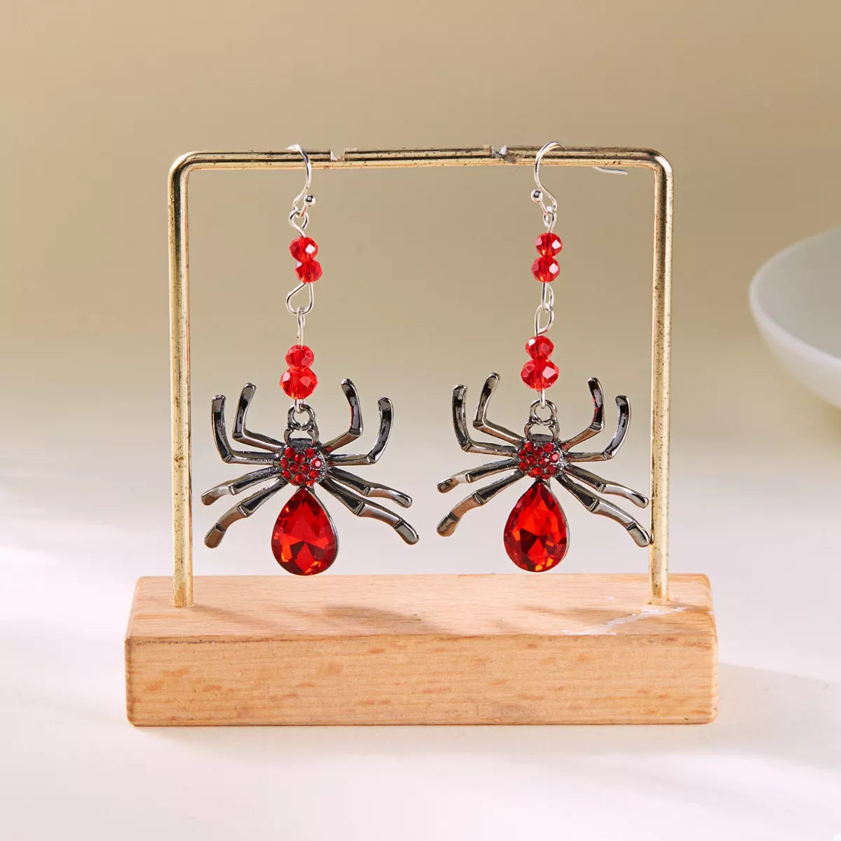 Fashorio Halloween Spider Dangle Earrings