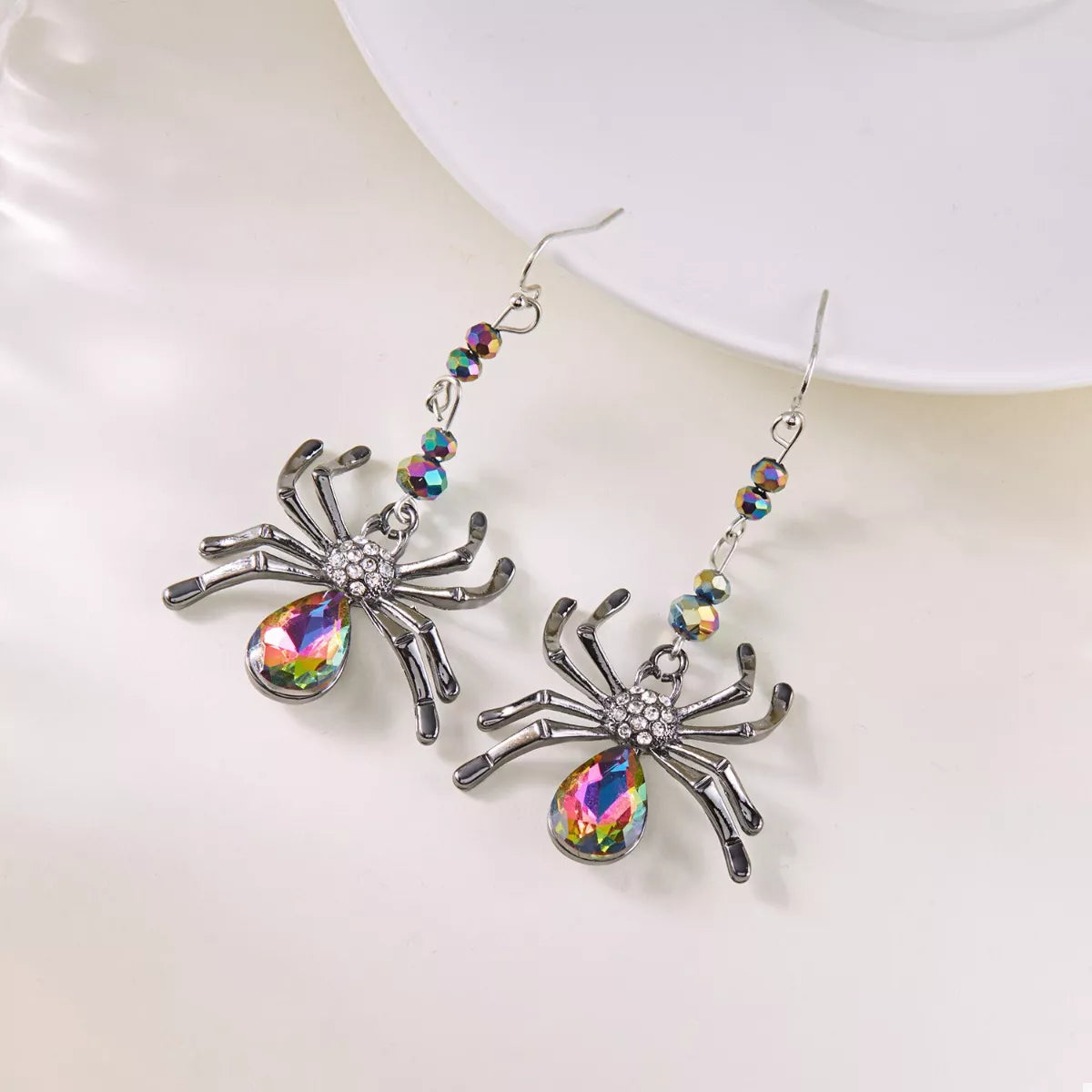 Fashorio Halloween Spider Dangle Earrings