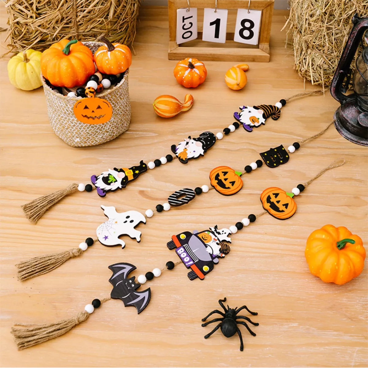 Fashorio Halloween Tassel Decorative Hanging Widget