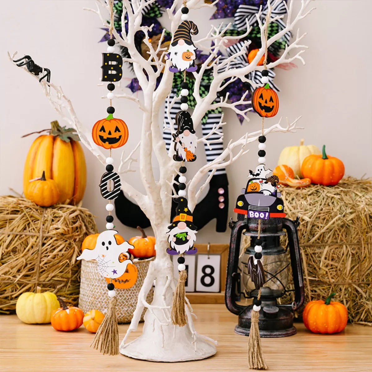 Fashorio Halloween Tassel Decorative Hanging Widget