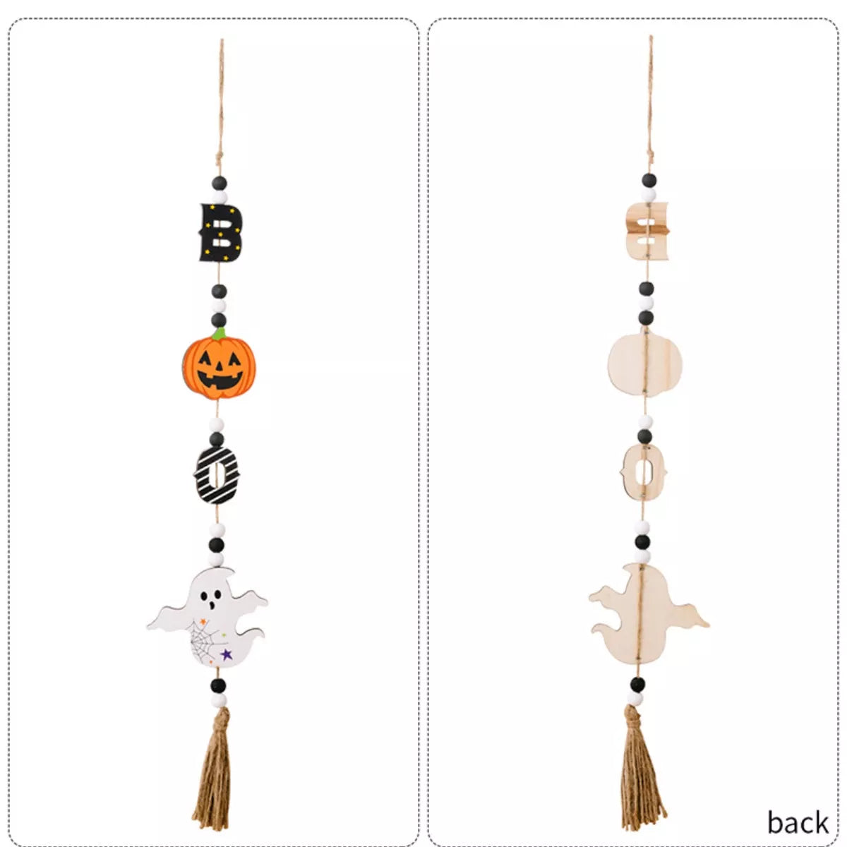 Fashorio Halloween Tassel Decorative Hanging Widget