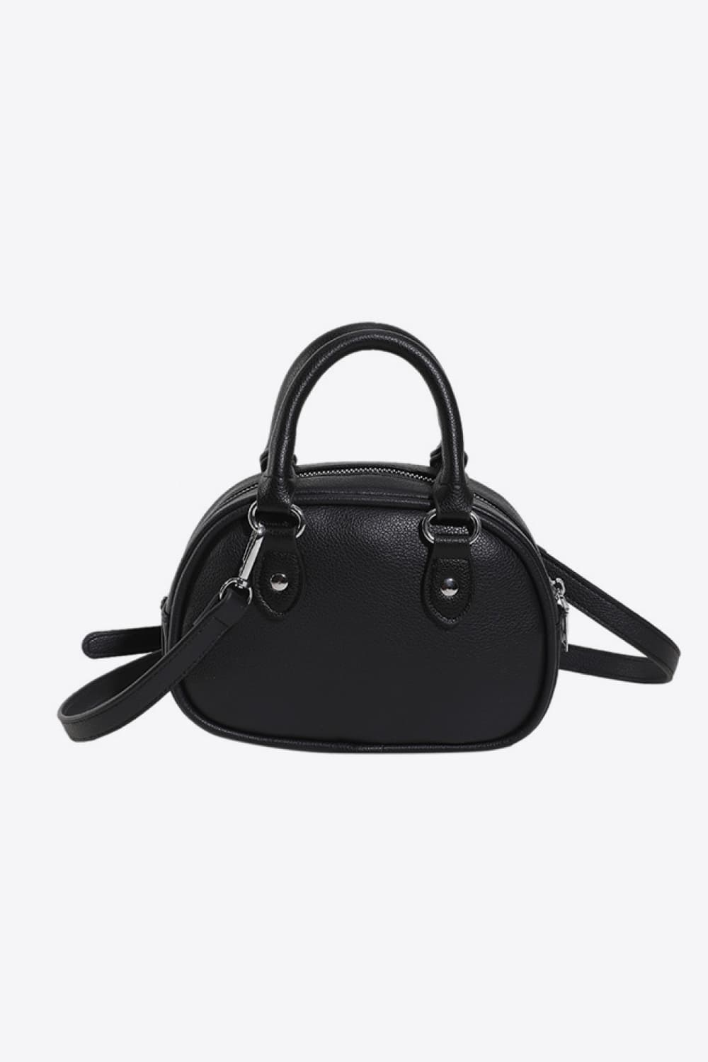 Fashorio Handbags Black / One Size PU Leather Handbag