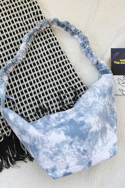 Fashorio Handbags Light Blue / One Size Tie-Dye Canvas Sling Bag