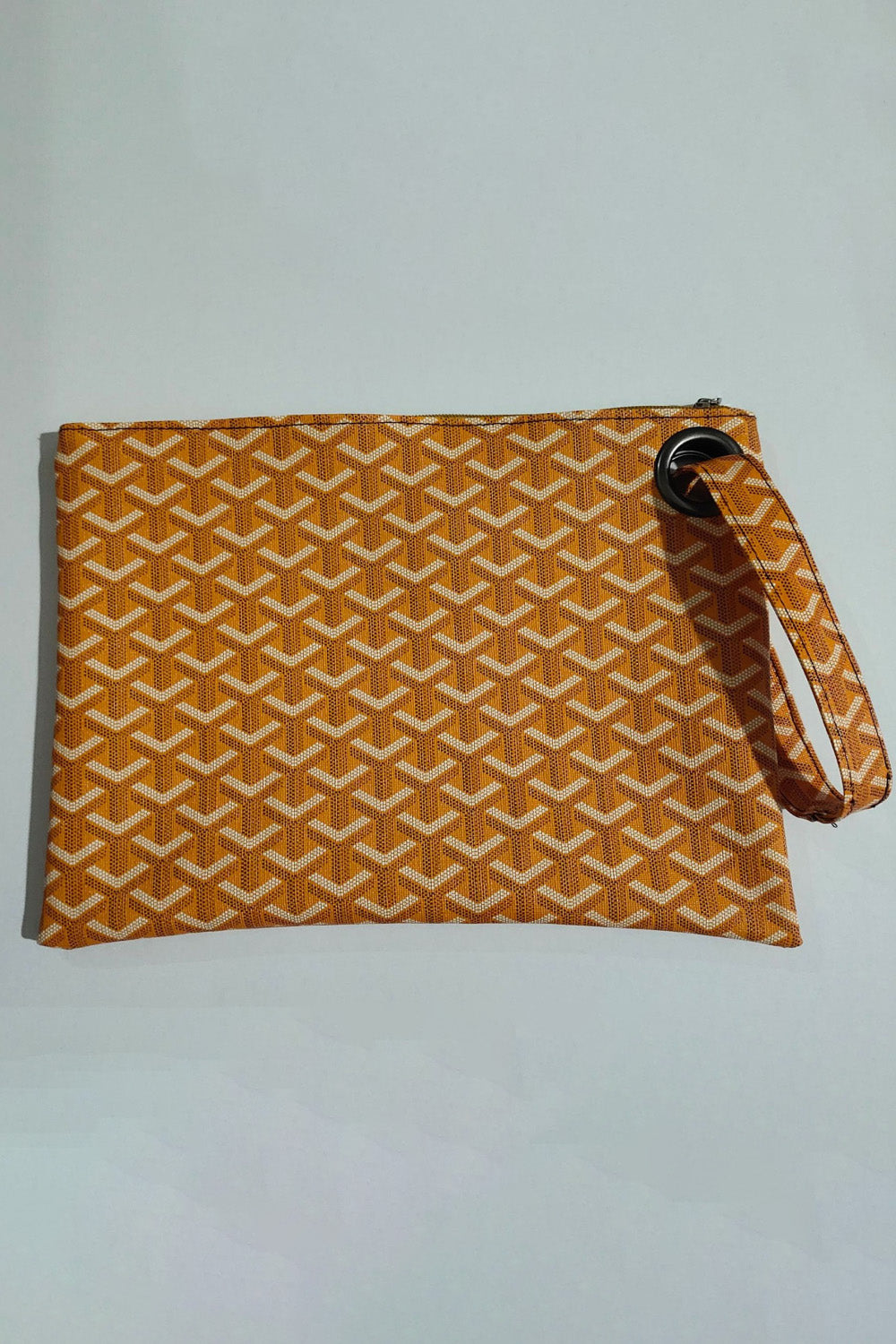 Fashorio Handbags Tangerine / One Size Carry Your Love Plaid Wristlet