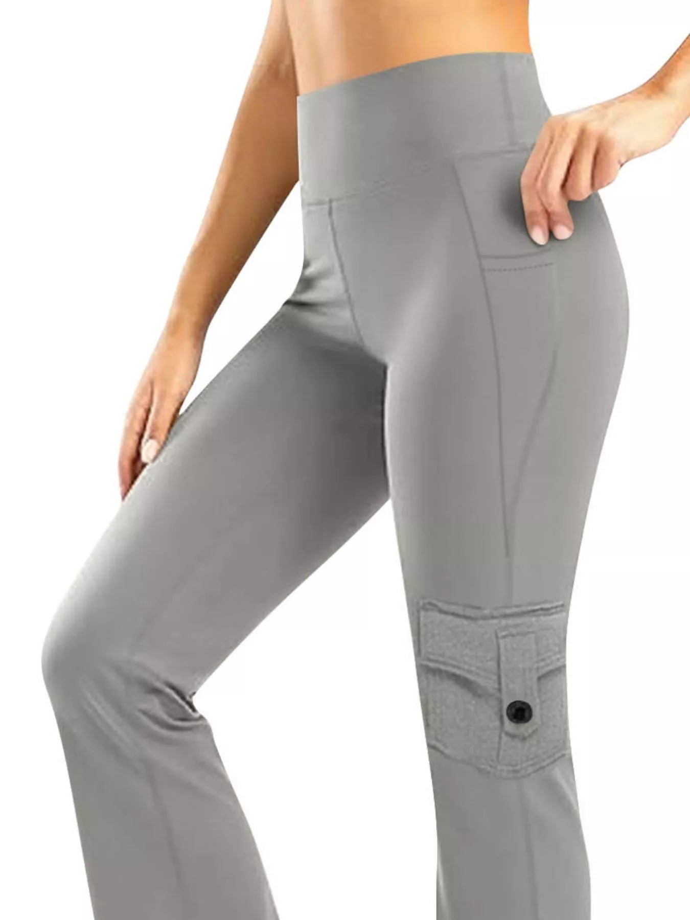 Fashorio High-Waisted Yoga Pants with Pockets