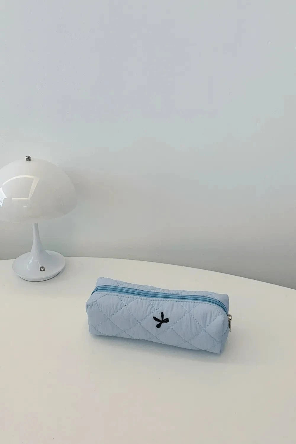 Fashorio Home Decor Accents Bow Embroidered Quilted Storage Bag