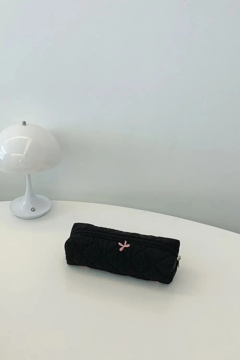 Fashorio Home Decor Accents Bow Embroidered Quilted Storage Bag