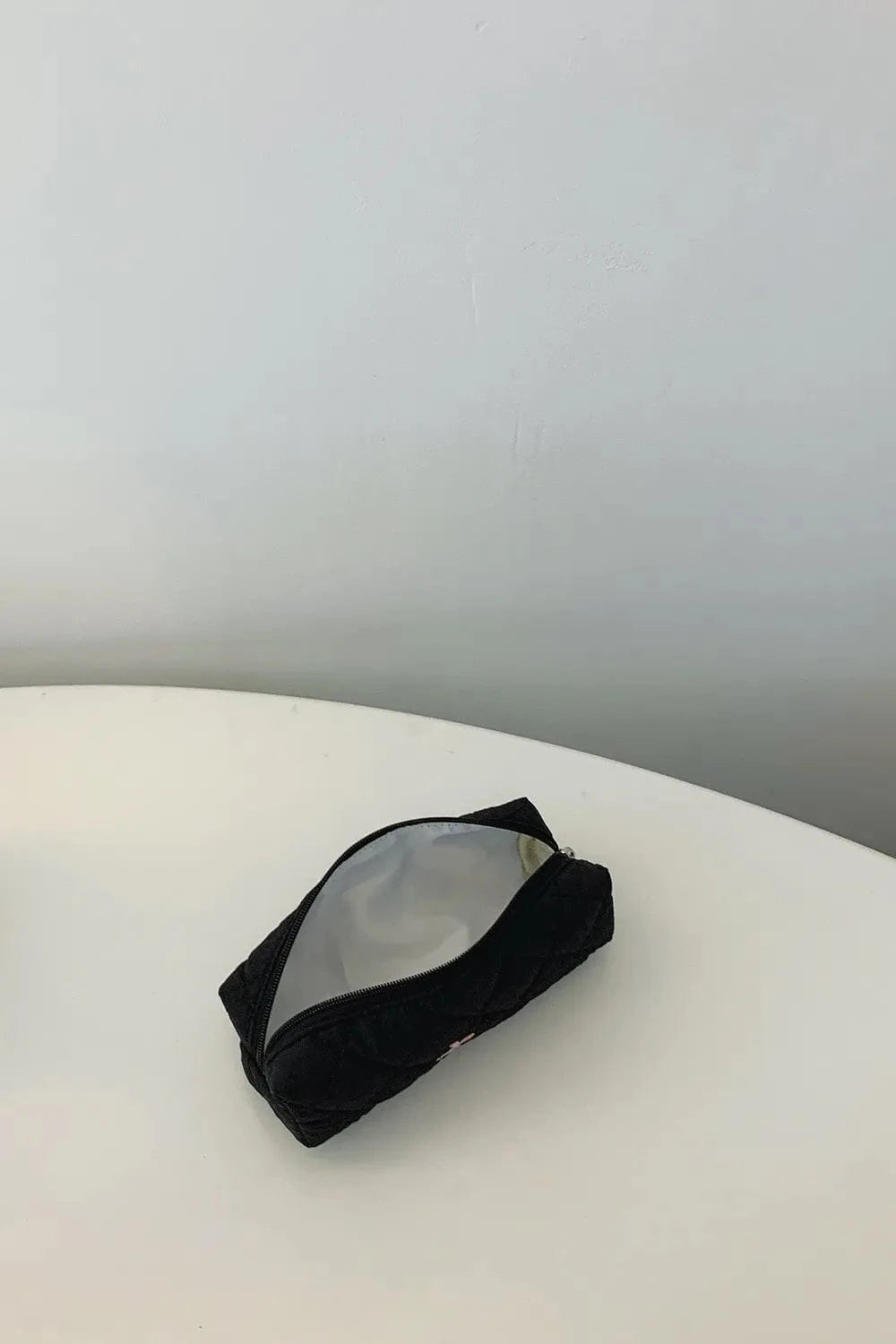 Fashorio Home Decor Accents Bow Embroidered Quilted Storage Bag