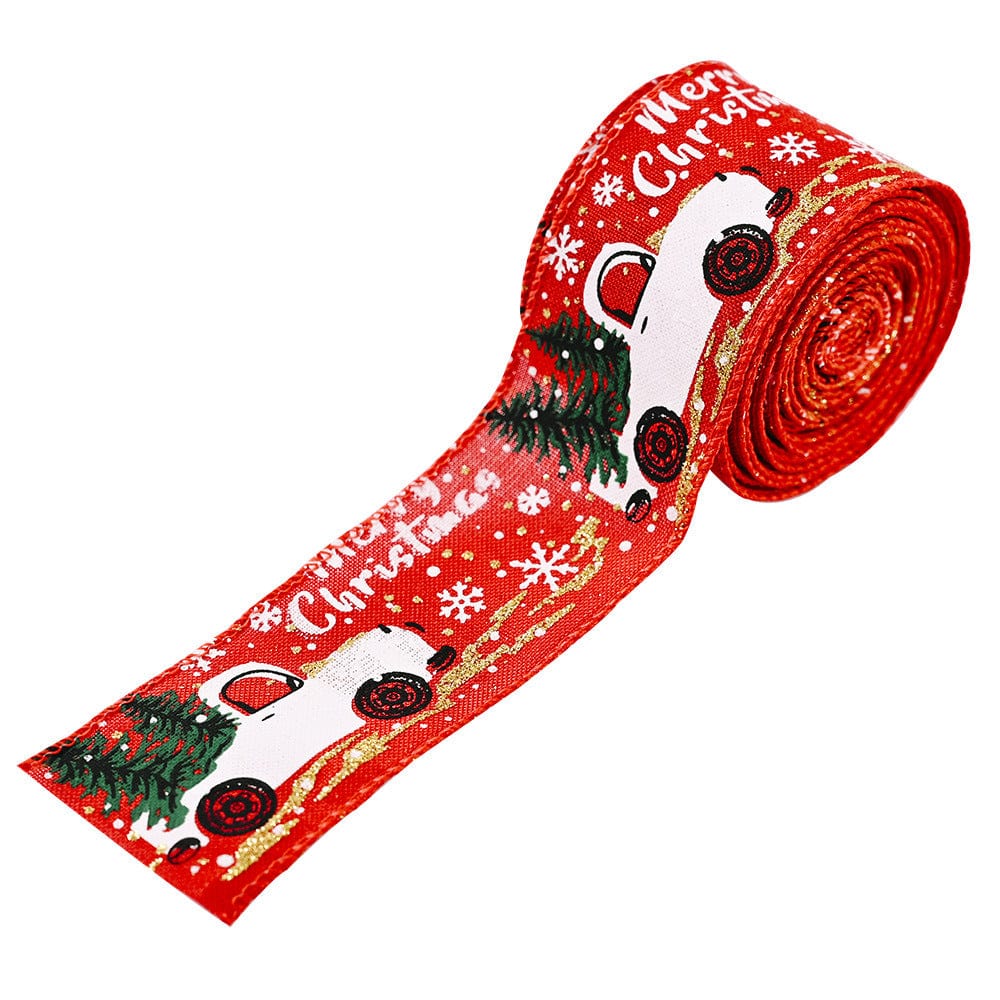 Fashorio Home Decor Accents Car & Christmas Tree Ribbon