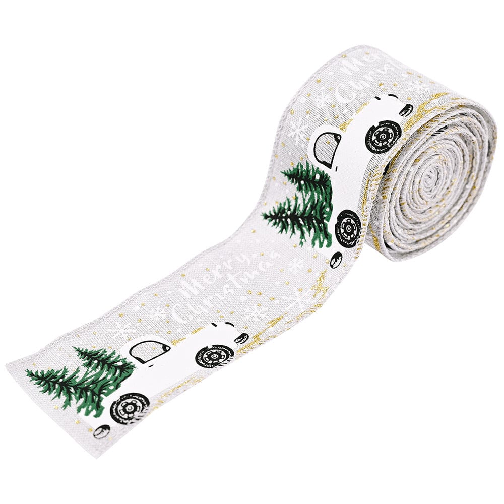Fashorio Home Decor Accents Car & Christmas Tree Ribbon