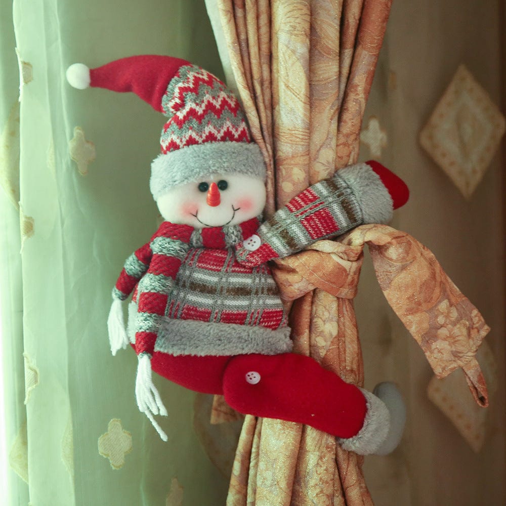 Fashorio Home Decor Accents Christmas Doll Curtain Ornament