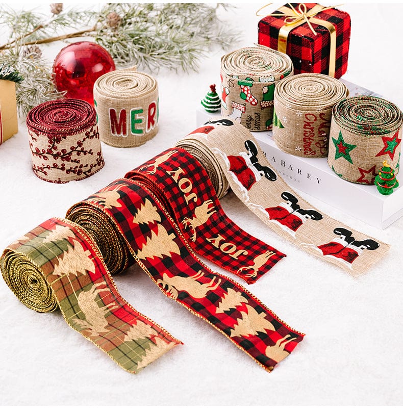 Fashorio Home Decor Accents Christmas Polyester Ribbon