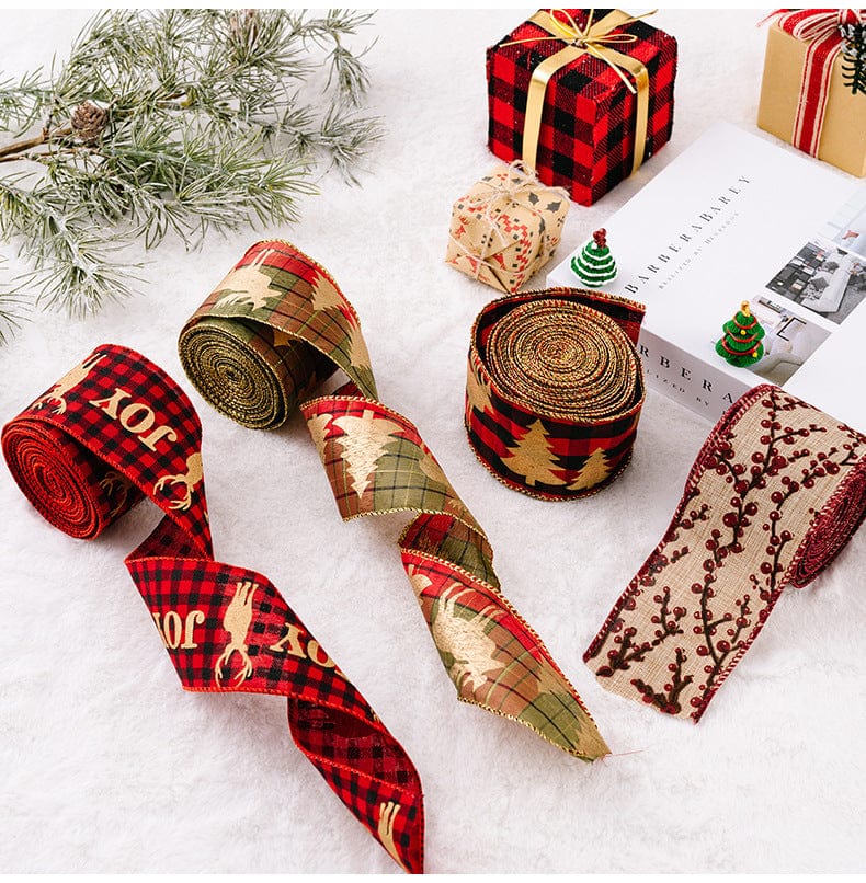 Fashorio Home Decor Accents Christmas Polyester Ribbon