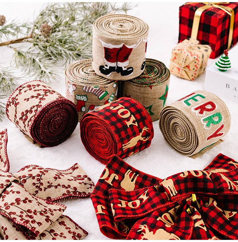 Fashorio Home Decor Accents Christmas Polyester Ribbon