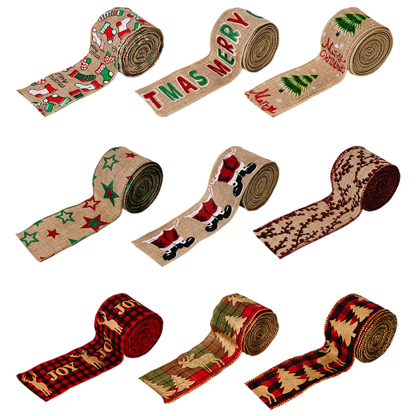 Fashorio Home Decor Accents Christmas Polyester Ribbon