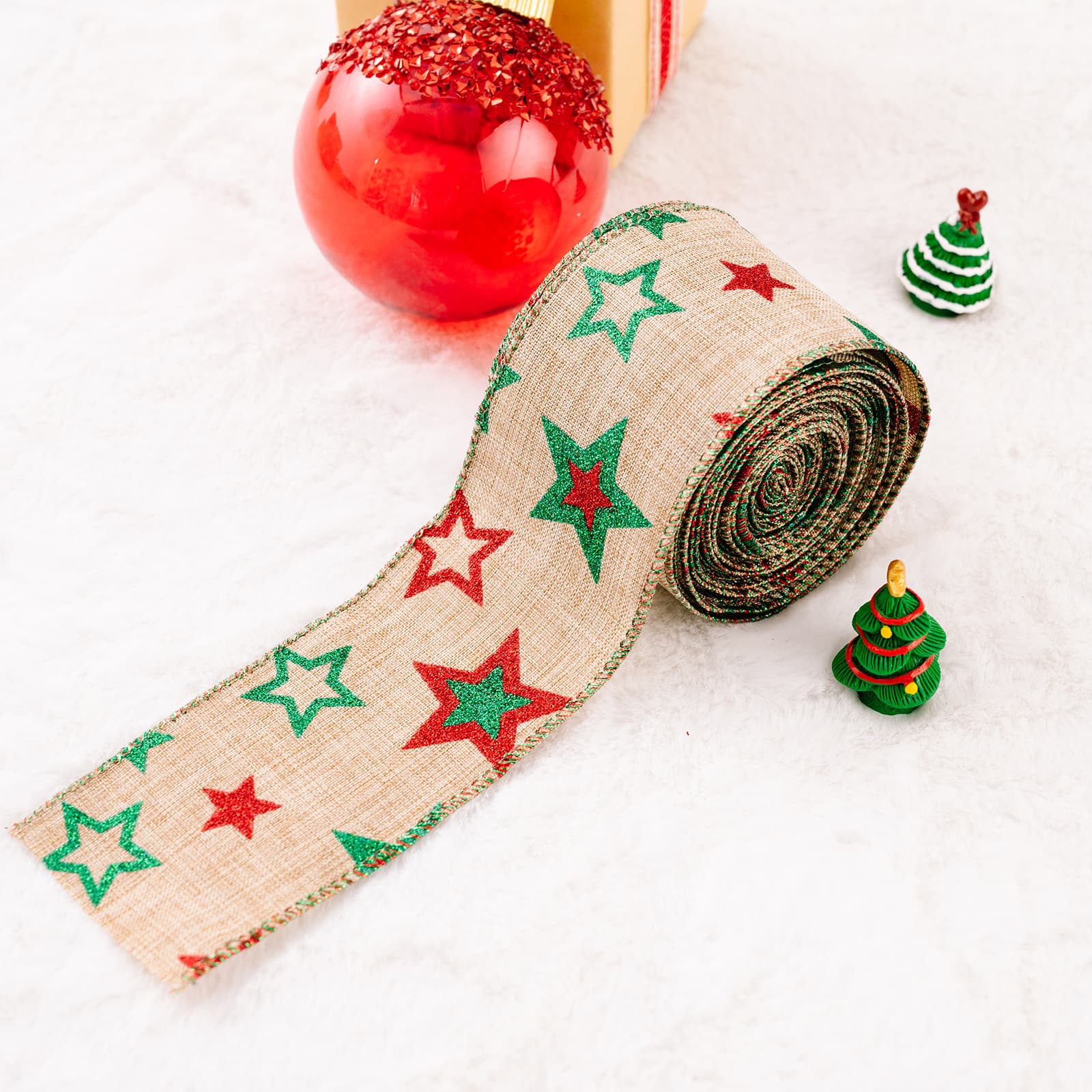 Fashorio Home Decor Accents Christmas Polyester Ribbon