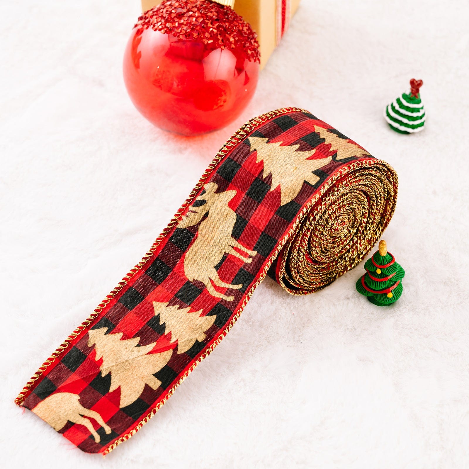 Fashorio Home Decor Accents Christmas Polyester Ribbon