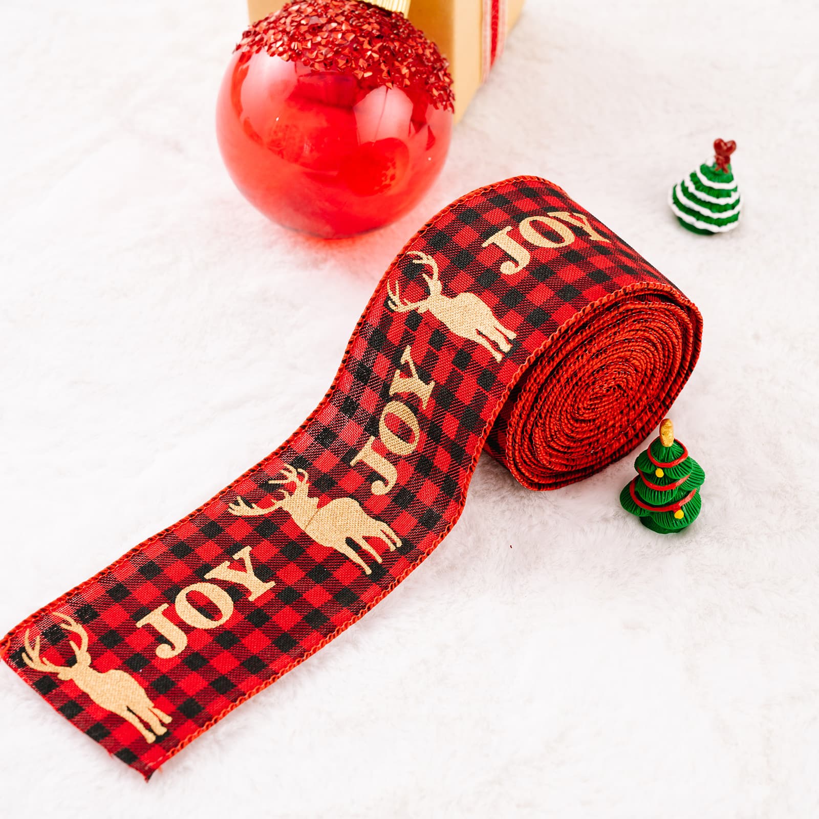 Fashorio Home Decor Accents Christmas Polyester Ribbon