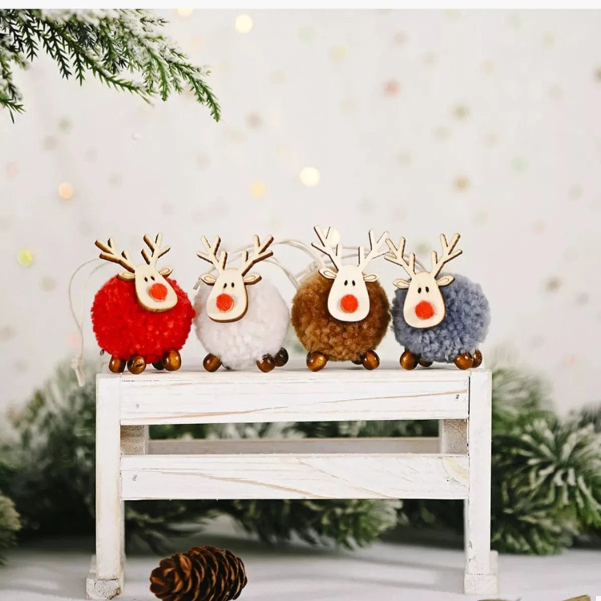 Fashorio Home Decor Accents Christmas Reindeer Decorative Ornament