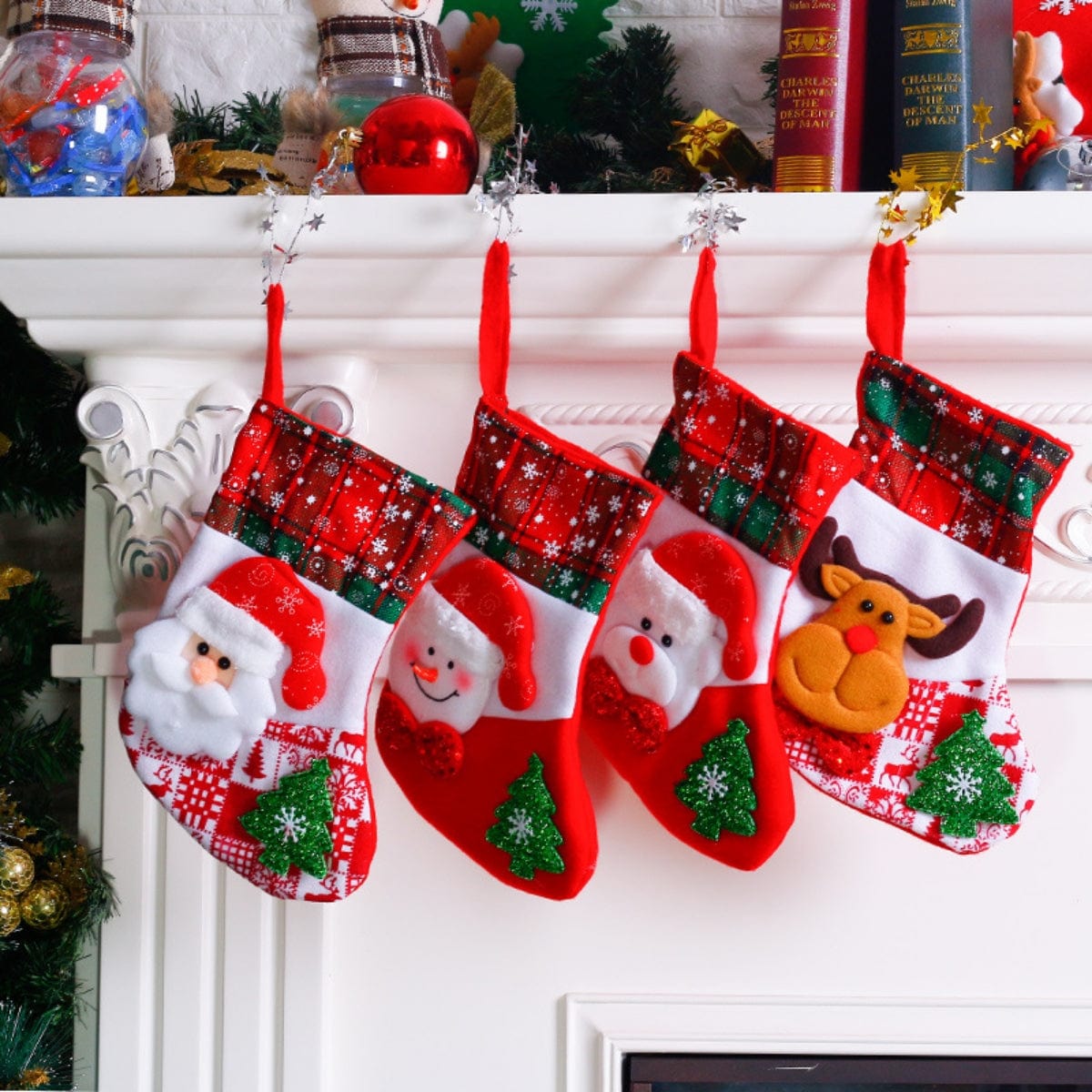 Fashorio Home Decor Accents Christmas Stocking Hanging Widget
