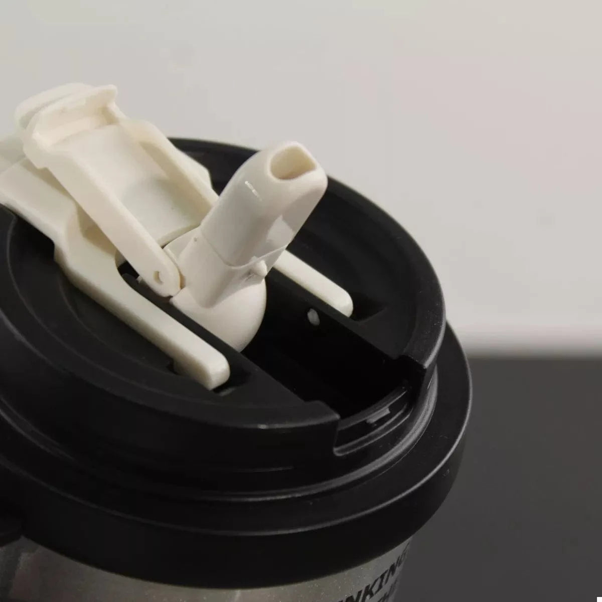 Fashorio Home Decor Accents Cute Cat Stainless Steel Tumbler with Straw