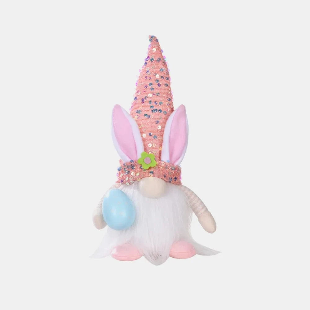 Fashorio Home Decor Accents Easter Sequin Pointed Hat Faceless Gnome