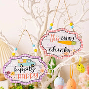 Fashorio Home Decor Accents Easter Wooden Bead Hanging Widget