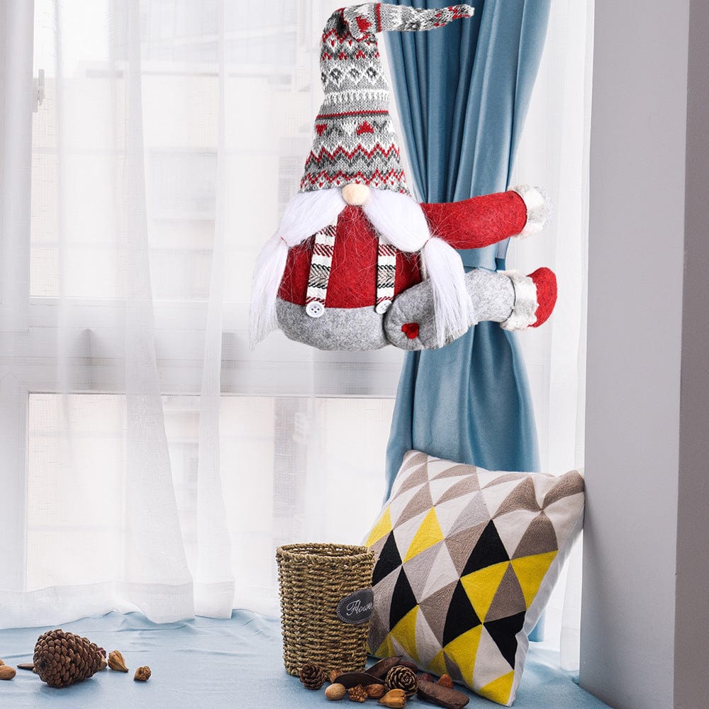 Fashorio Home Decor Accents Faceless Gnome Curtain Ornament