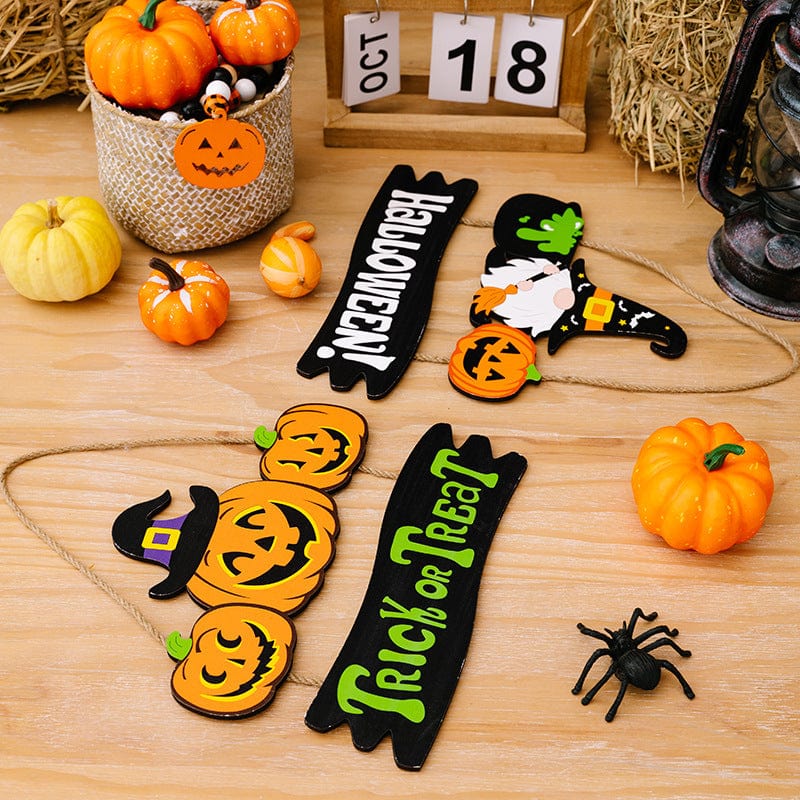 Fashorio Home Decor Accents HALLOWEEN TRICK OR TREAT Hanging Widget