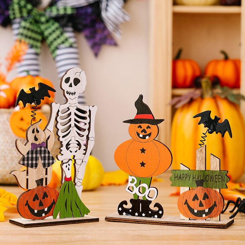 Fashorio Home Decor Accents Multicolor / One Size 2-Piece Halloween Element Decor Ornaments