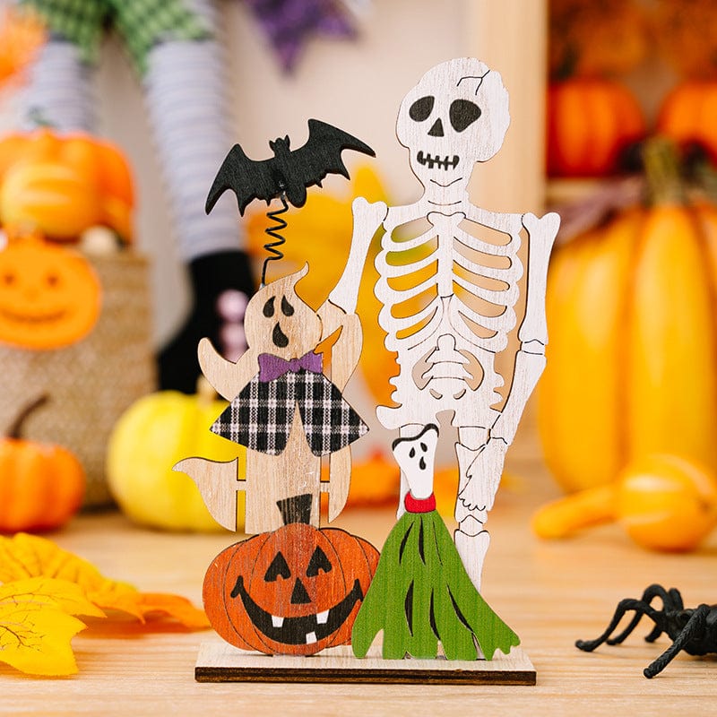 Fashorio Home Decor Accents Multicolor / One Size 2-Piece Halloween Element Decor Ornaments